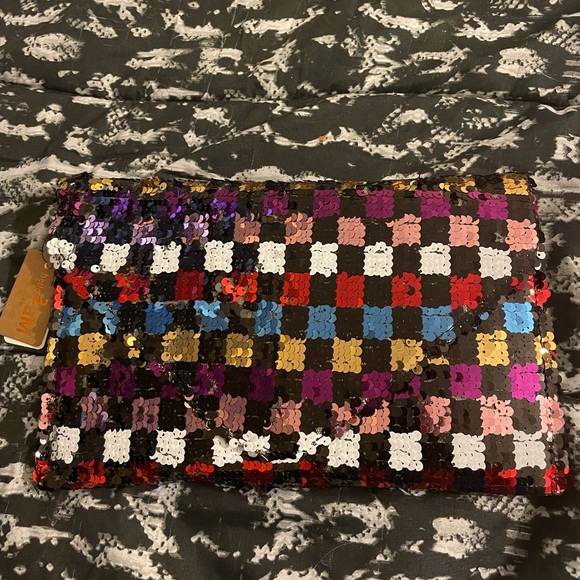 Hello 3 am multicolored medium size clutch - Picture 1 of 5